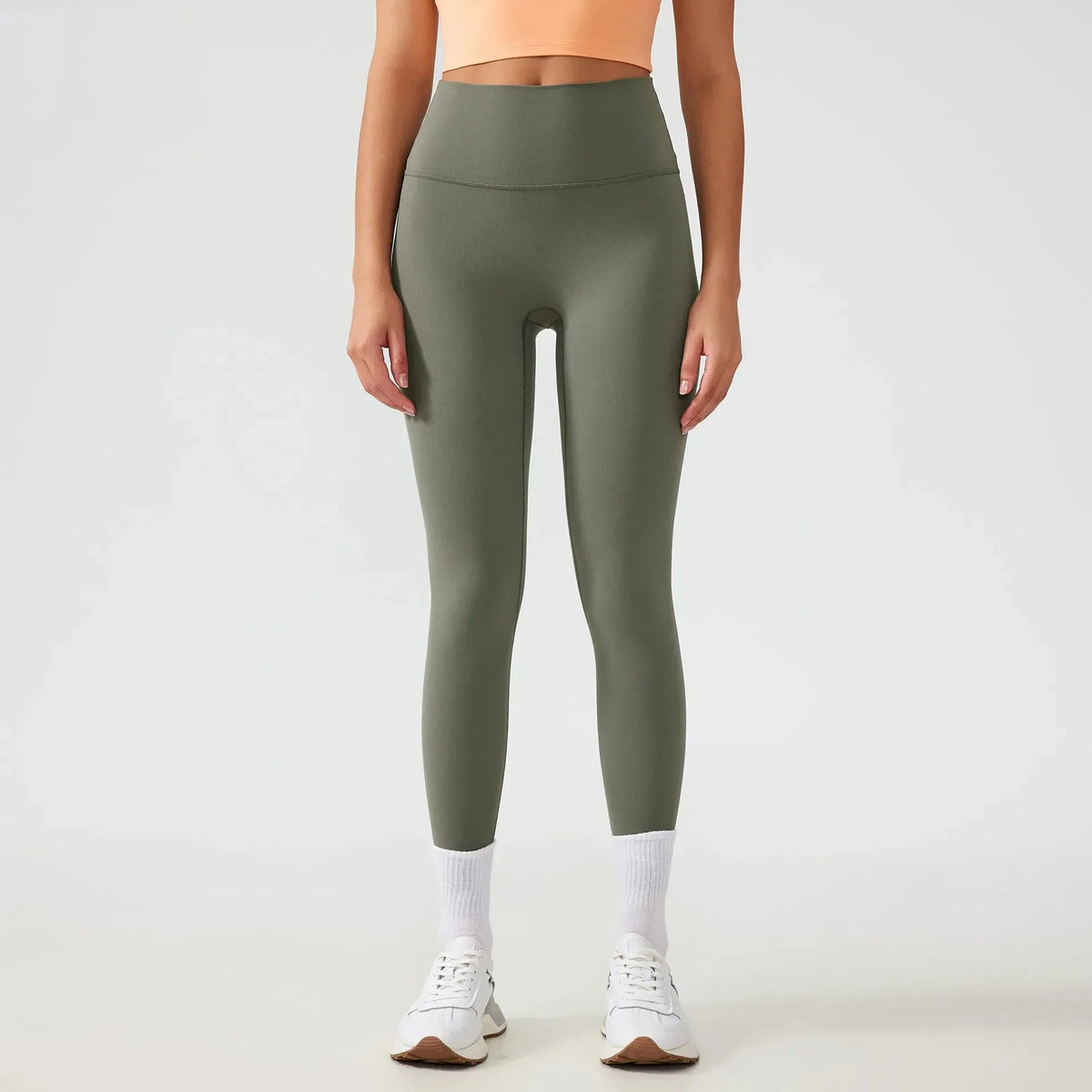 Legging femme training taille haute microfibre — pulse