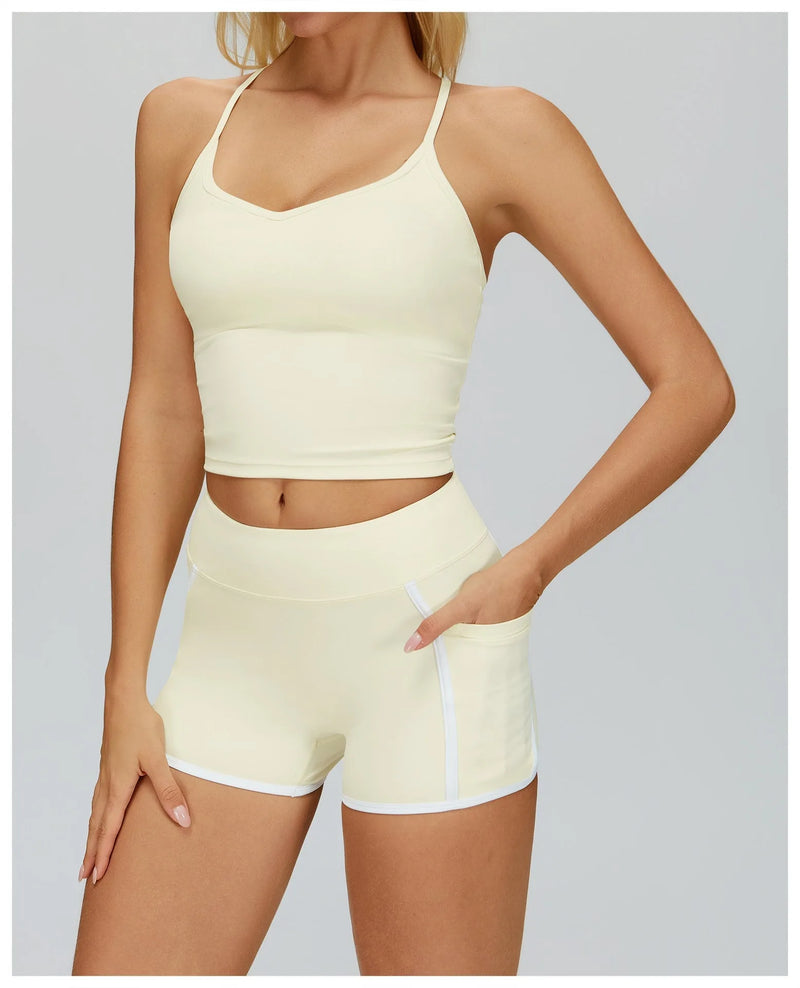 Legging femme training taille haute séchage rapide — pulse