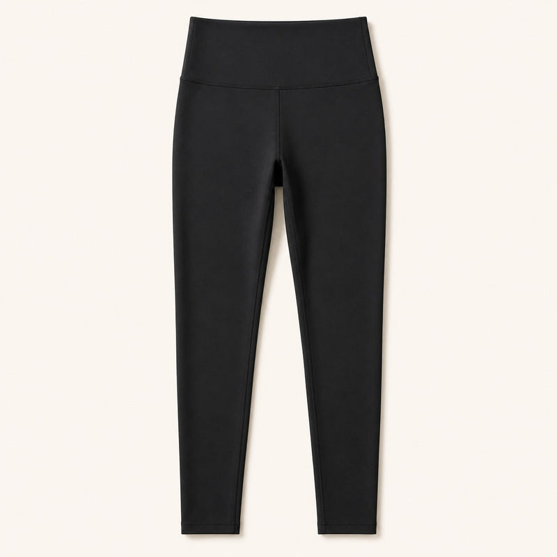 Legging femme yoga couture plate polyvalent — flow — coloris Noir