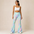 Pantalon évasé femme taille haute avec poches — FLOW