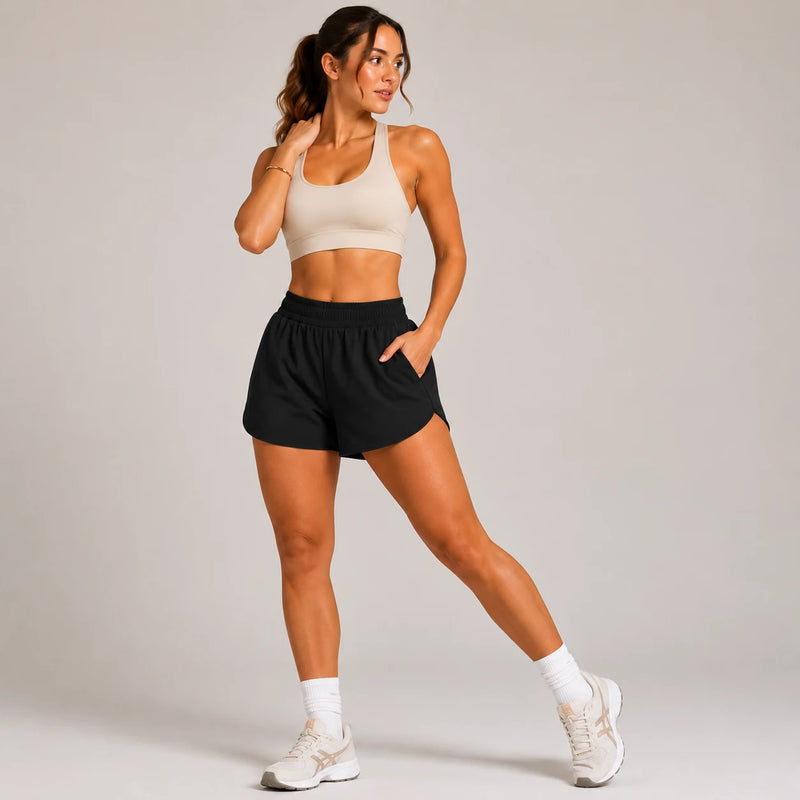 Short femme running PULSE détail produit 11