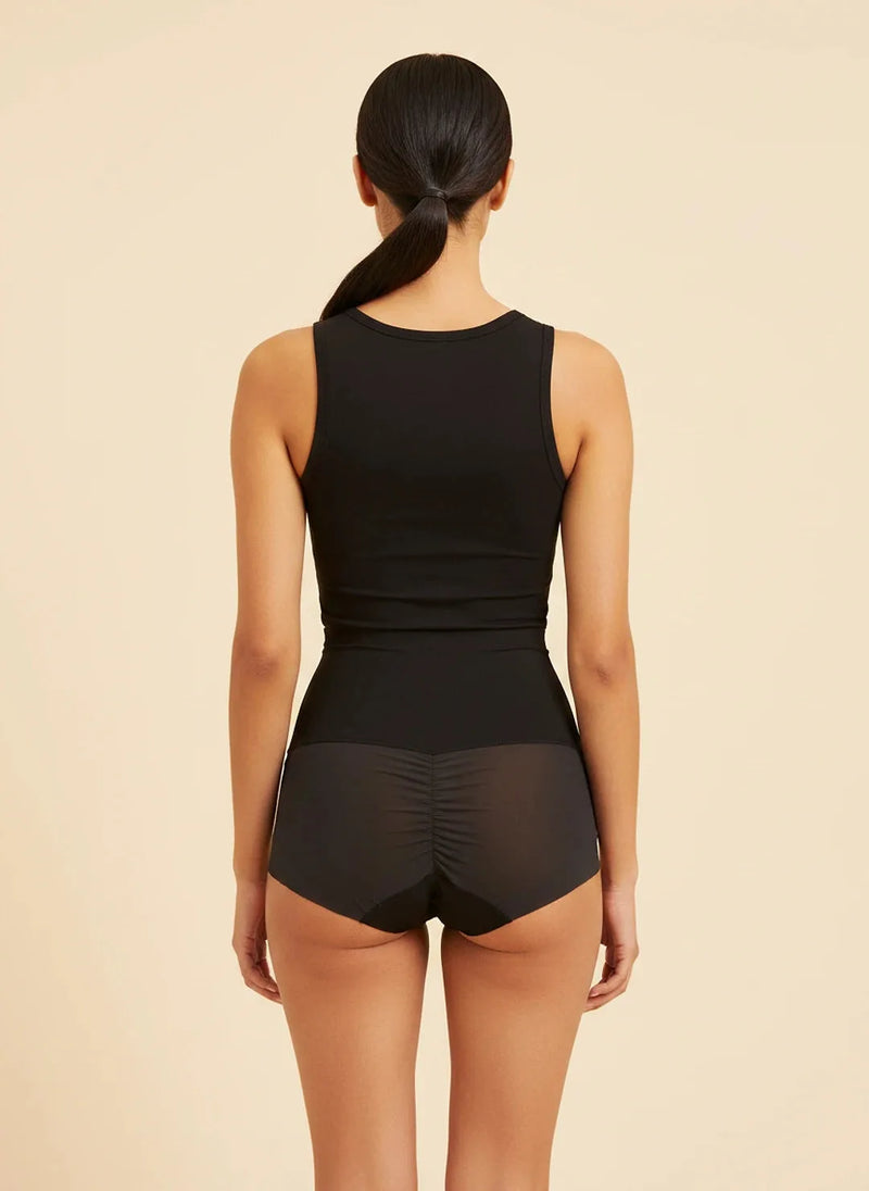 Panty femme gainant sculptant sans couture compression ferme — sculpt