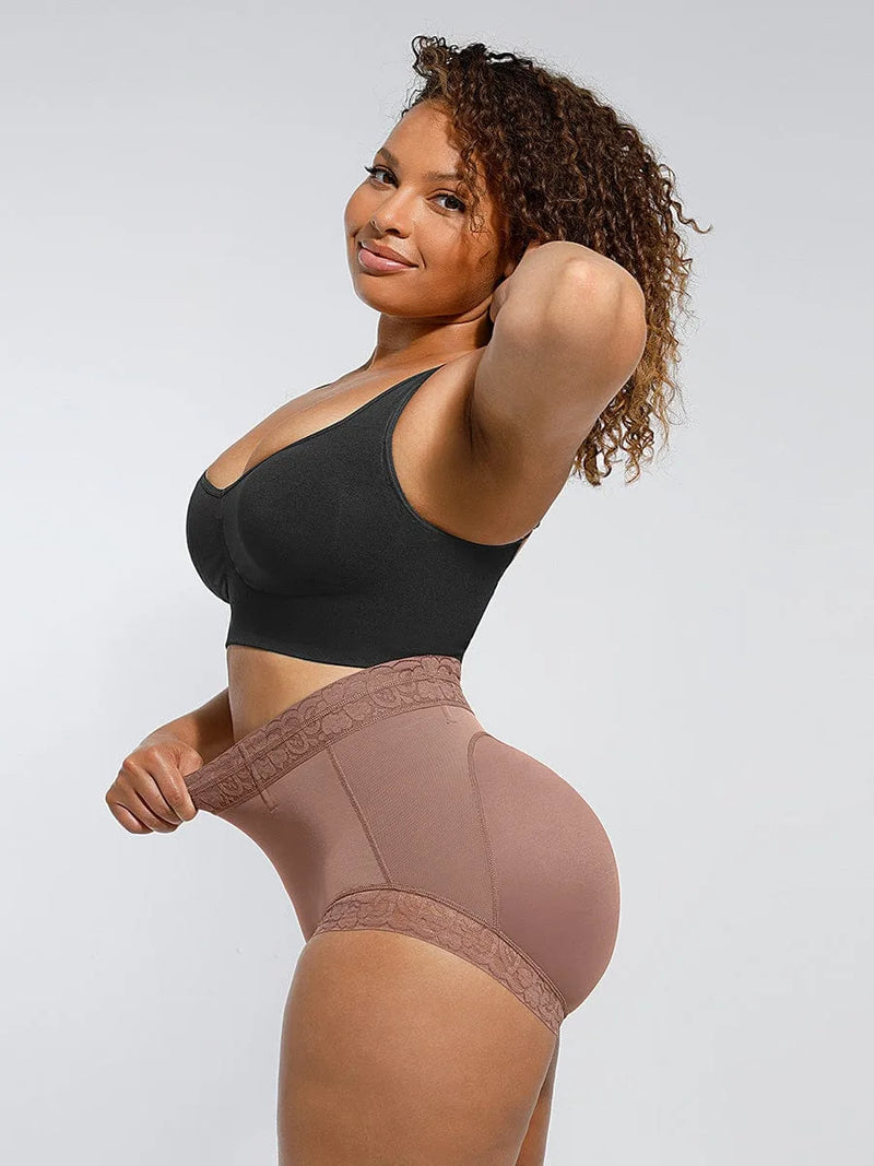 Panty femme gainant sculptant sans couture grande taille — sculpt