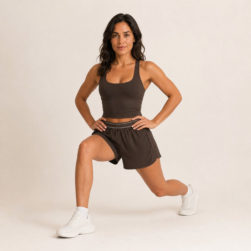 Ensemble running femme débardeur & short | ORIIVE STRIDE