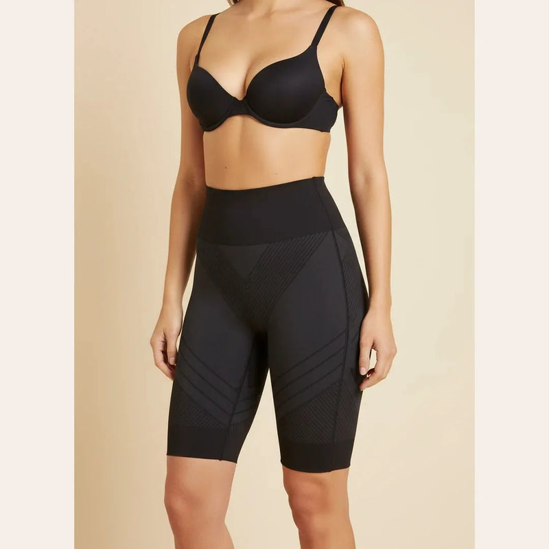 Short femme gainant sculptant sans couture stretch — sculpt
