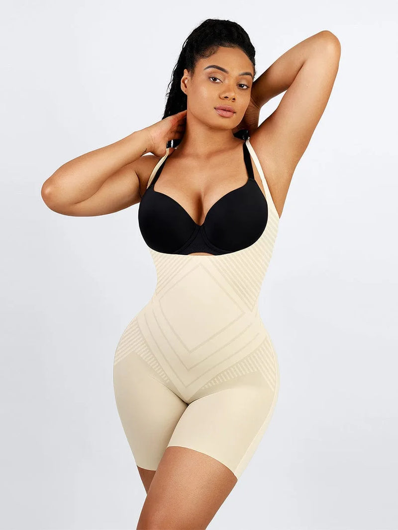 Short femme gainant sculptant sans couture stretch — sculpt