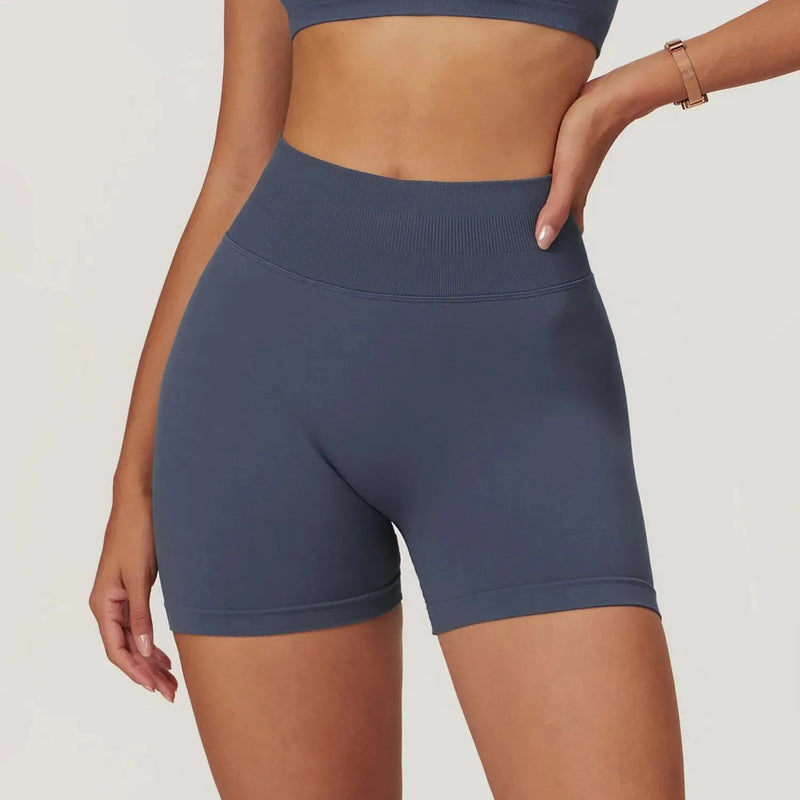 Short femme sans couture stretch respirant — core