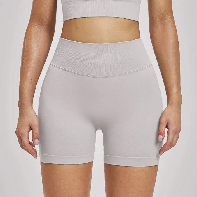 Short femme sans couture stretch respirant — core