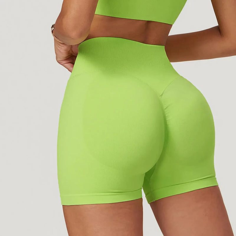 Short femme sans couture stretch respirant — core
