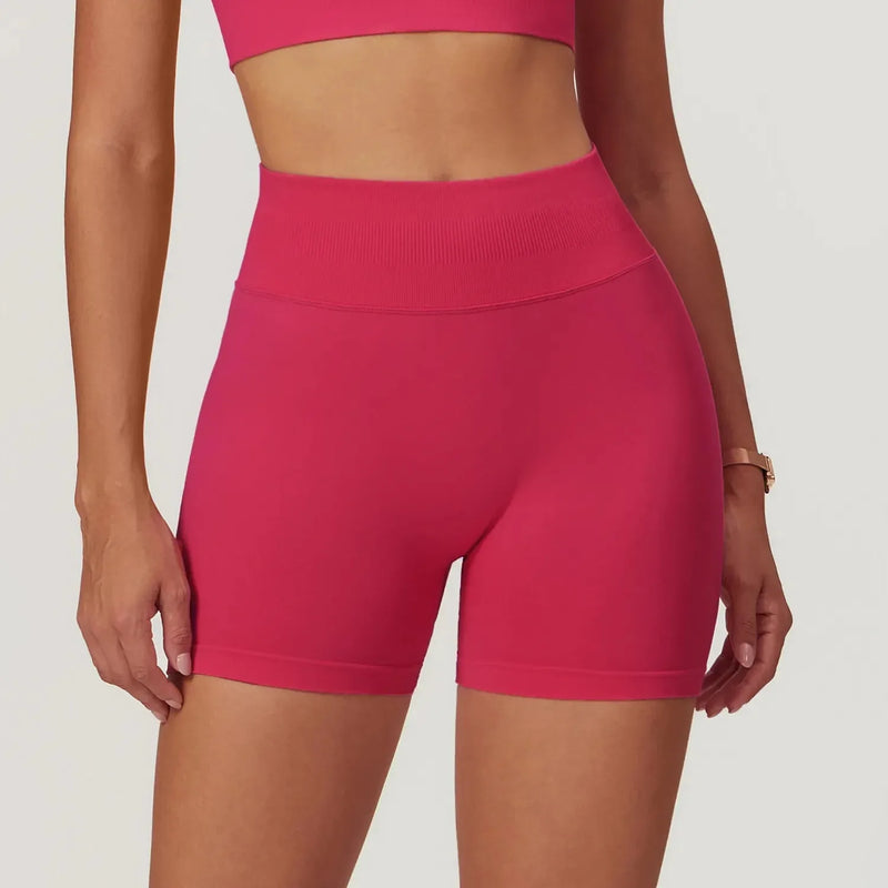 Short femme sans couture stretch respirant — core