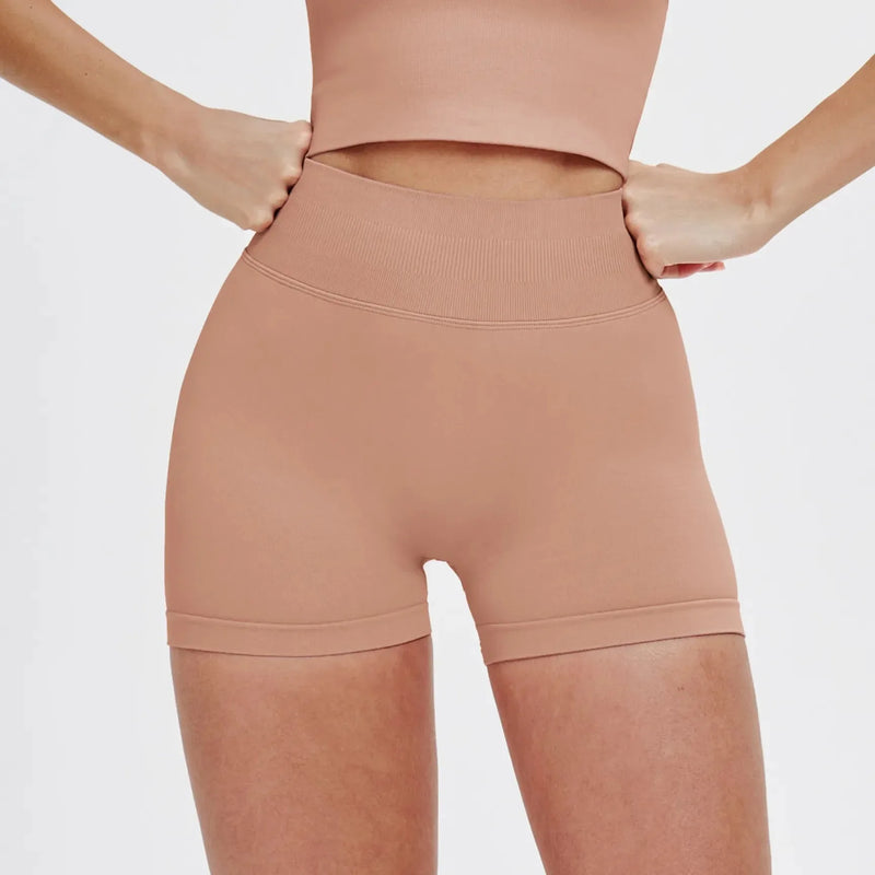 Short femme taille élastique stretch polyvalent — core