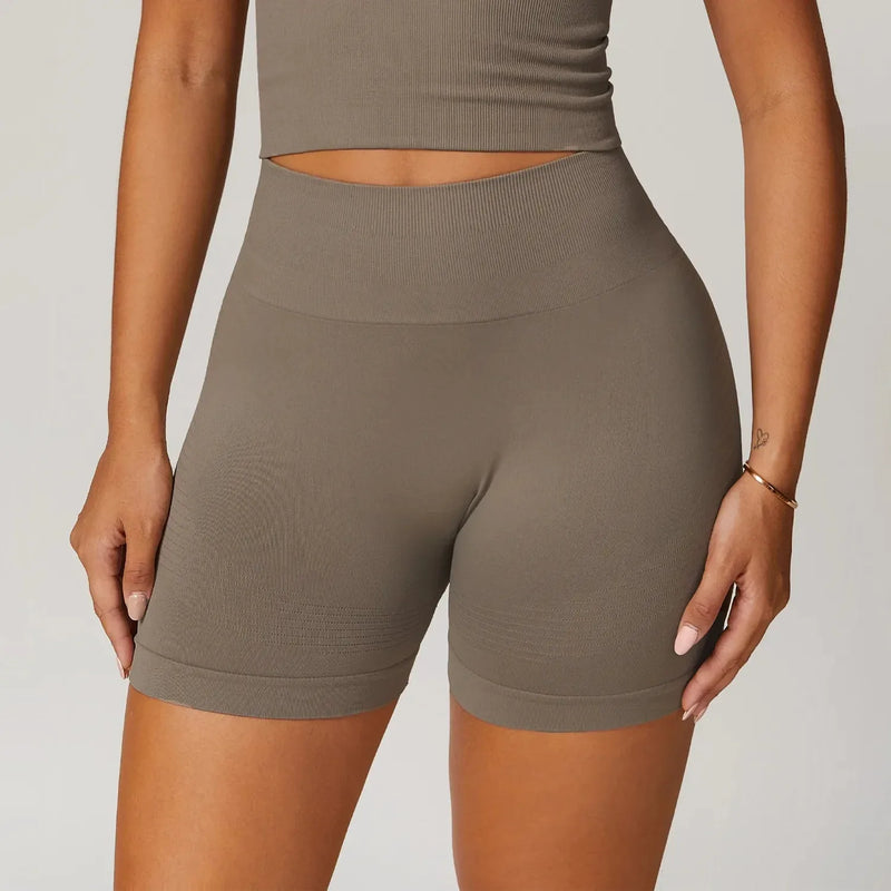 Short femme taille élastique stretch polyvalent — core
