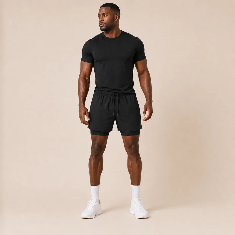 Short homme sport stretch microfibre — edge