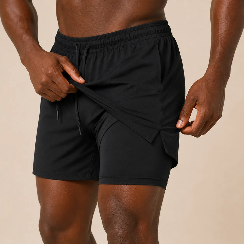 Short homme sport stretch microfibre — edge