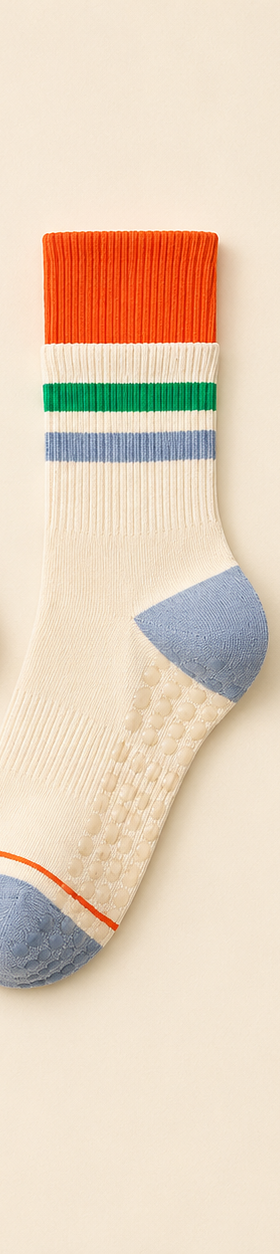 Chaussettes femme sport respirantes — daily — vue 23