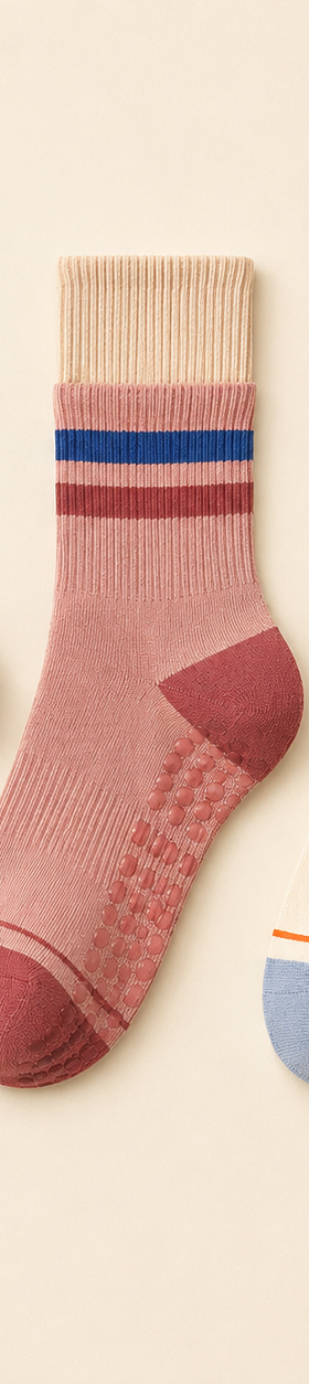 Chaussettes femme sport respirantes — daily — vue 22