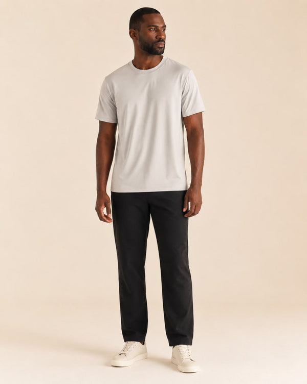 T-shirt homme col rond seconde peau polyvalent — core