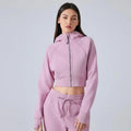 Veste femme cocooning zip frontal technique — pulse