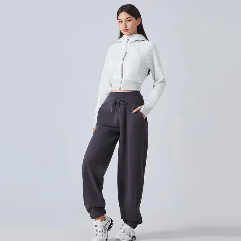 Veste femme cocooning zip frontal technique — pulse