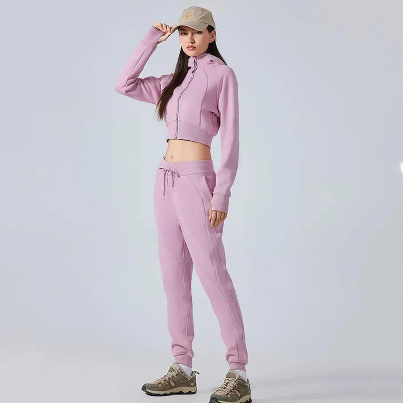 Veste femme cocooning zip frontal technique — pulse