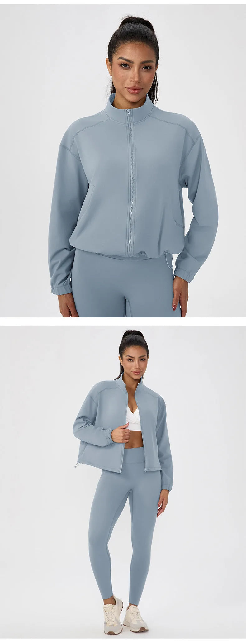 Veste femme stretch PULSE marron gris bleu noir - vue 13
