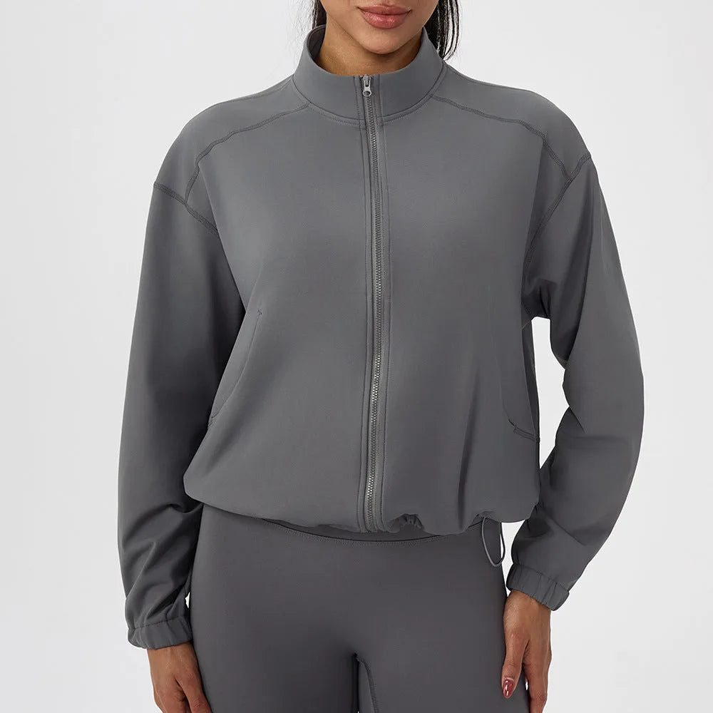 Veste femme PULSE zippée stretch - vue portée 2