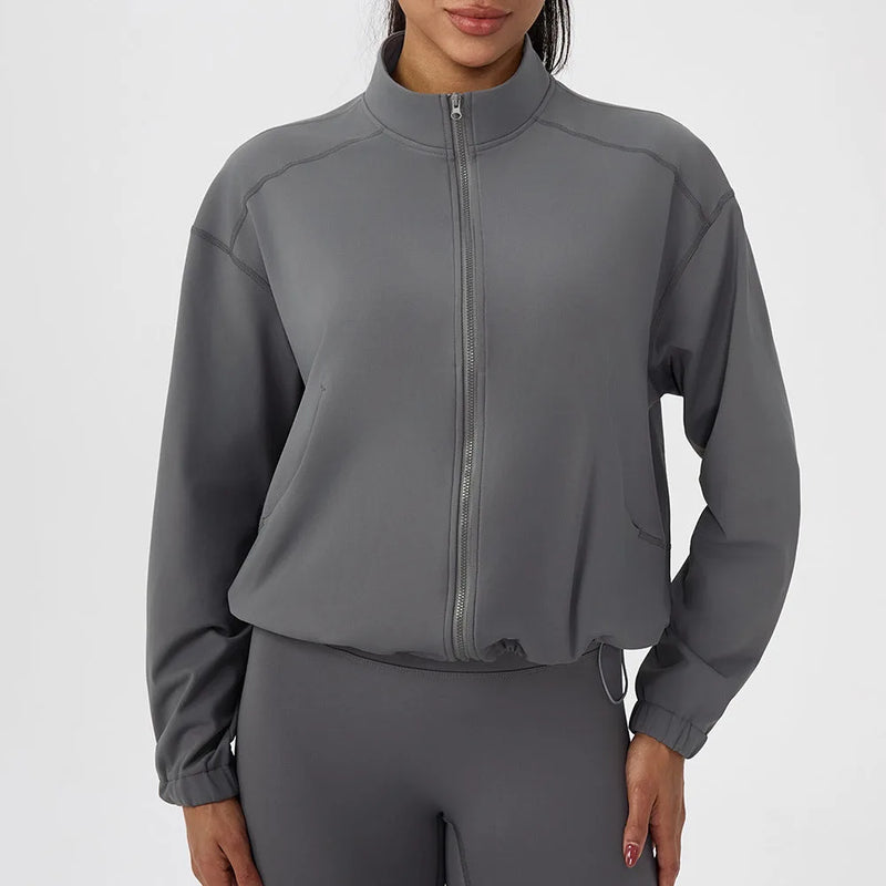 Veste femme PULSE zippée stretch - vue portée 2