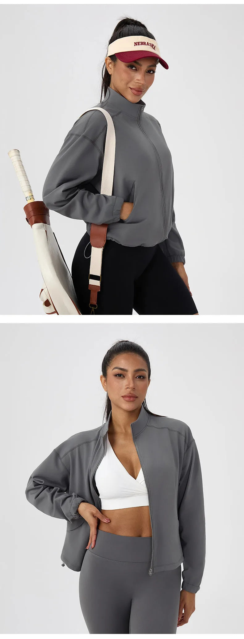 Veste training femme poches latérales PULSE - détail 7