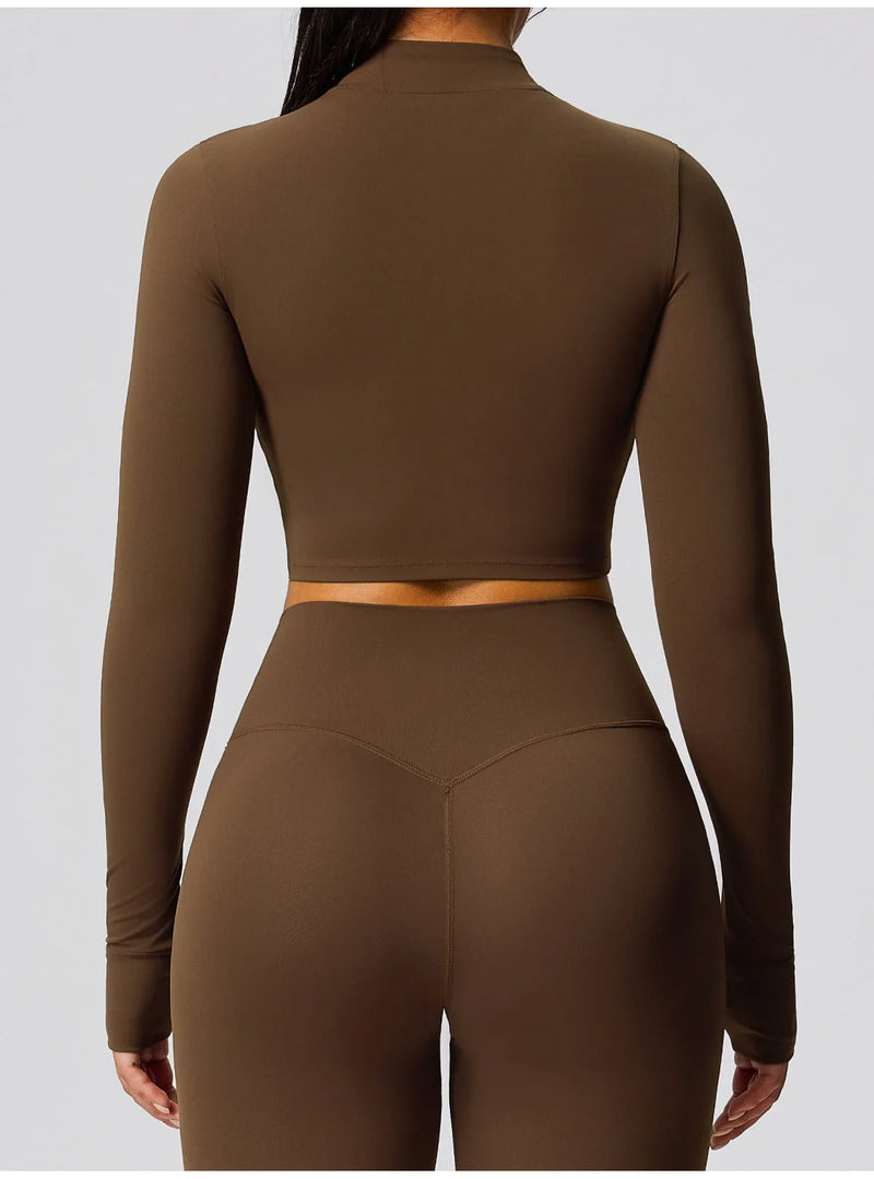Veste femme training zip frontal séchage rapide — pulse