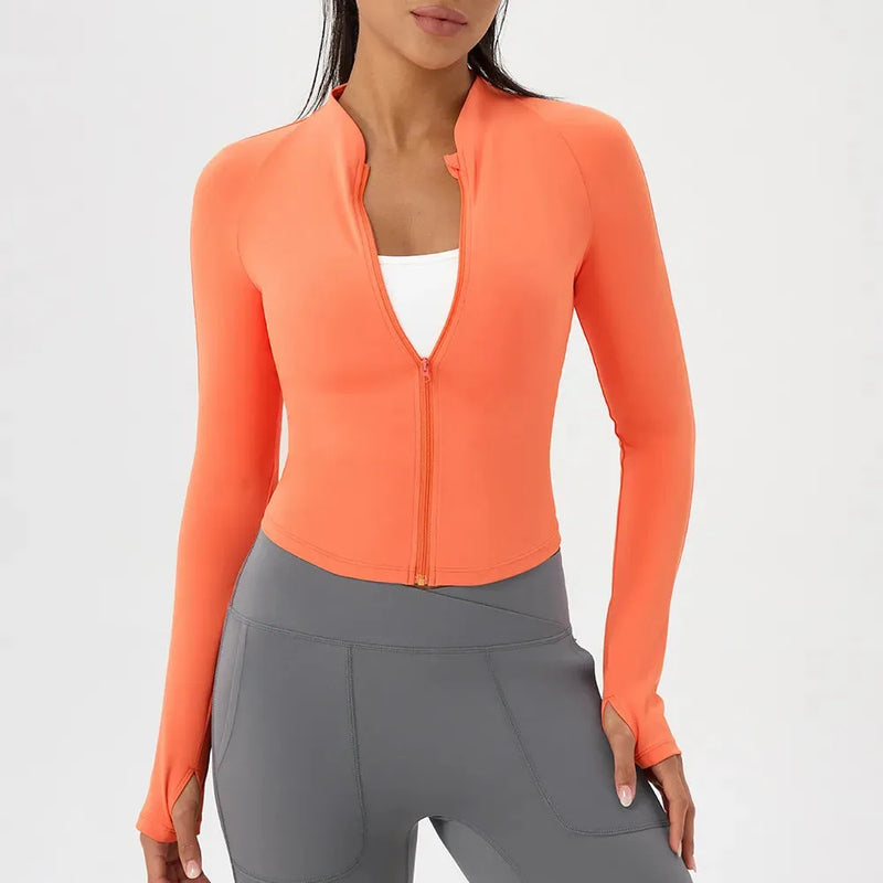 Veste femme yoga séchage rapide technique — edge