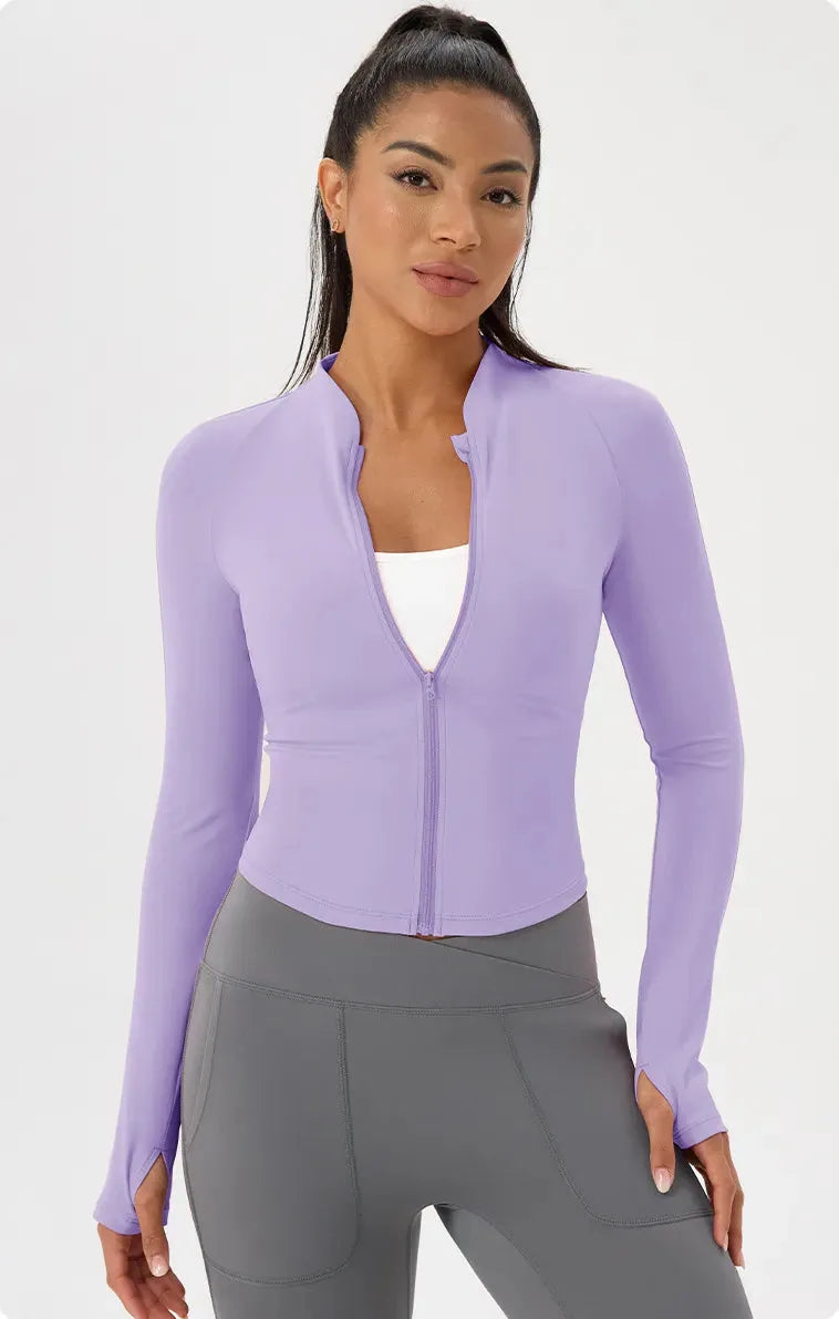 Veste femme yoga séchage rapide technique — edge
