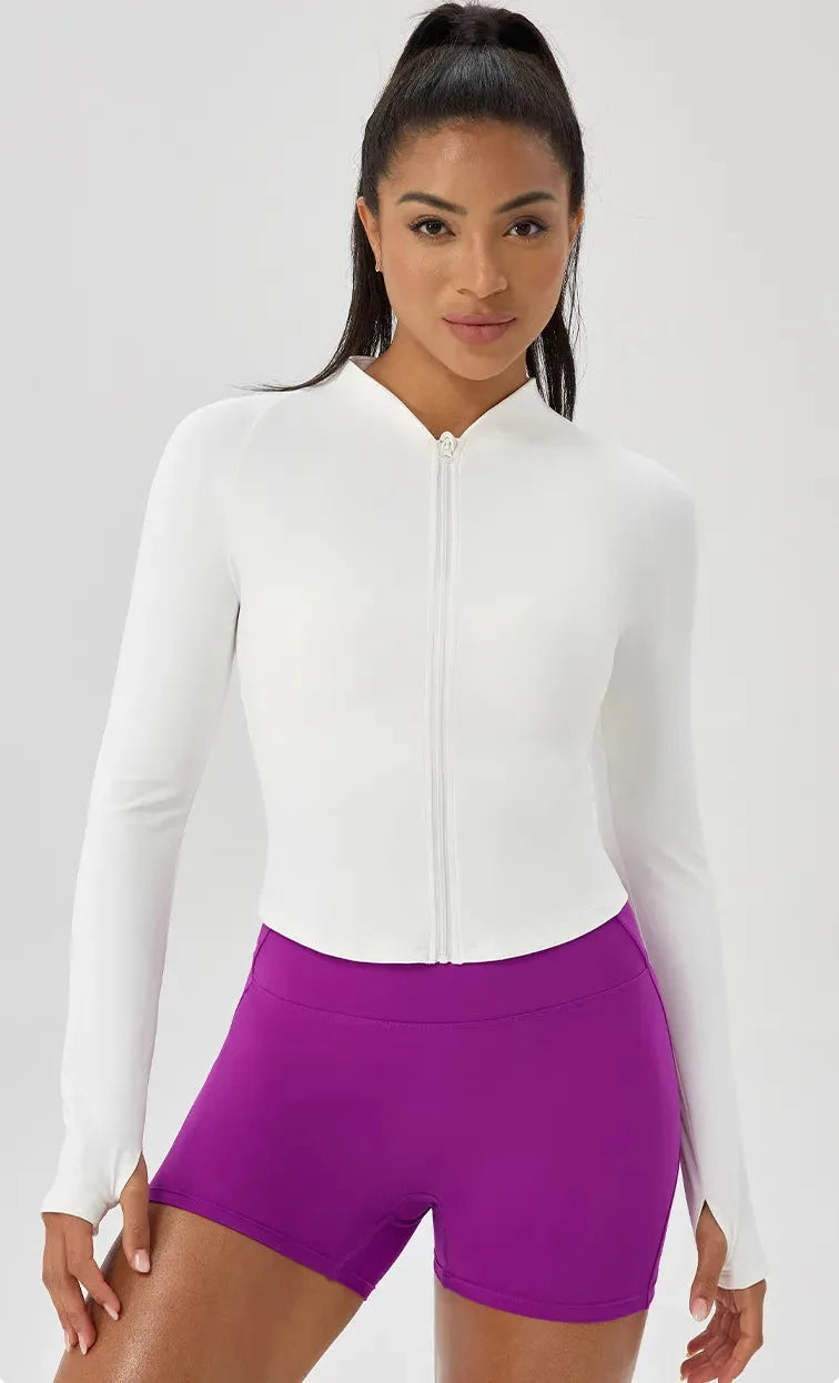 Veste femme yoga séchage rapide technique — edge