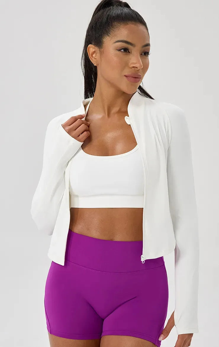 Veste femme yoga séchage rapide technique — edge