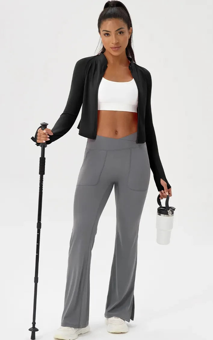 Veste femme yoga séchage rapide technique — edge