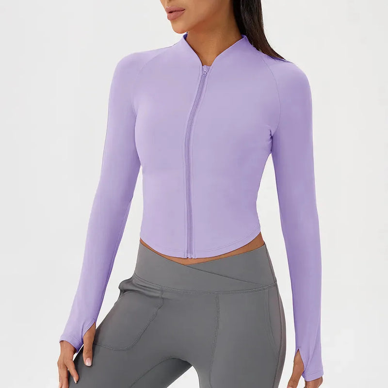 Veste femme yoga séchage rapide technique — edge