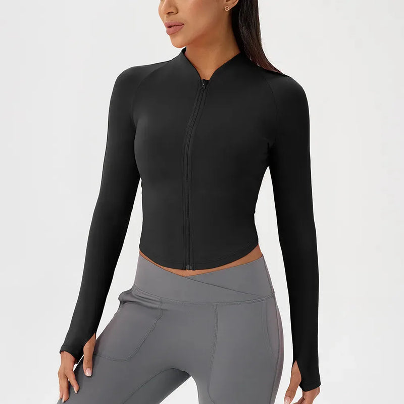 Veste femme yoga séchage rapide technique — edge