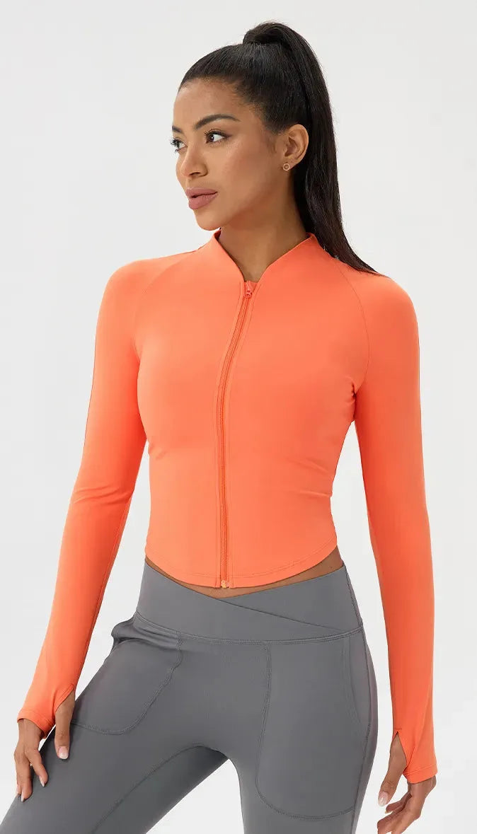 Veste femme yoga séchage rapide technique — edge