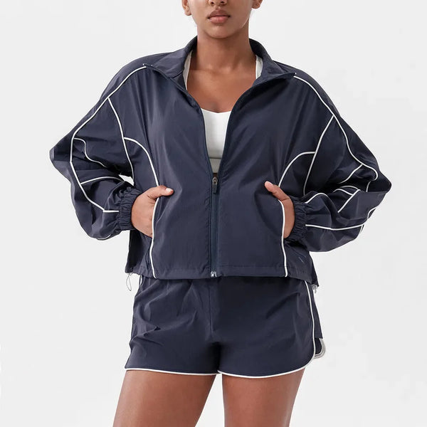 Veste survêtement femme zip respirant — edge