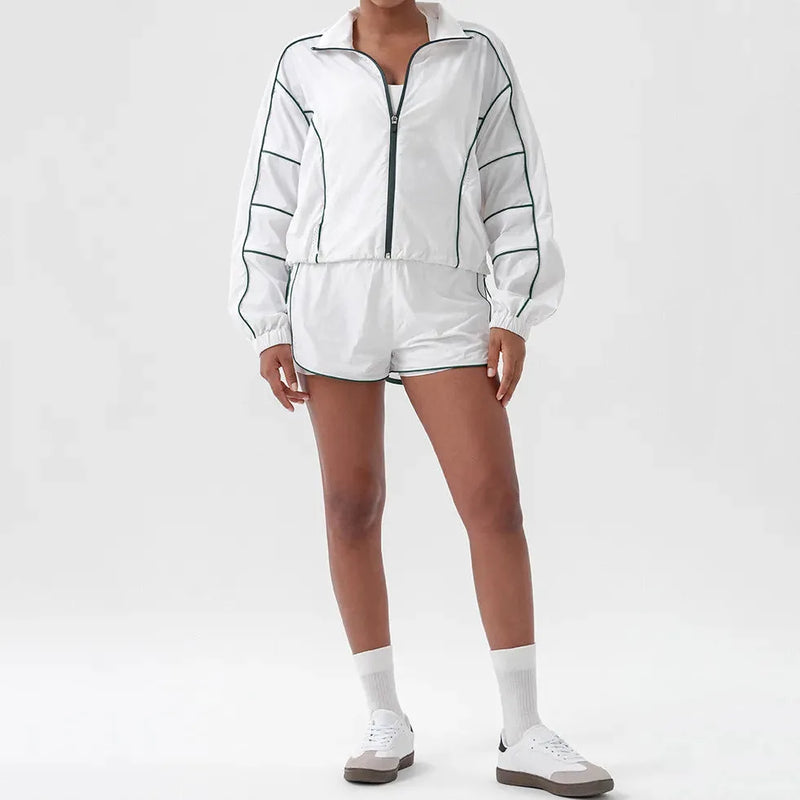 Veste survêtement femme zip respirant — edge