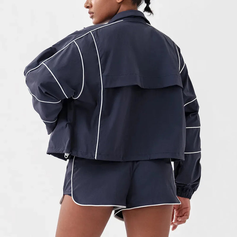 Veste survêtement femme zip respirant — edge