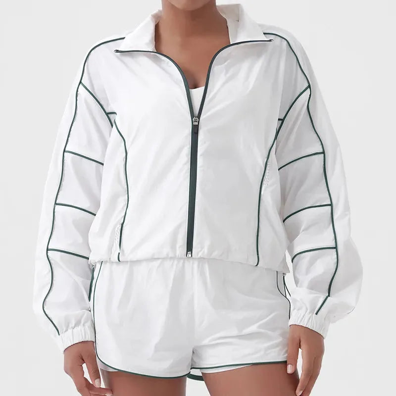 Veste survêtement femme zip respirant — edge