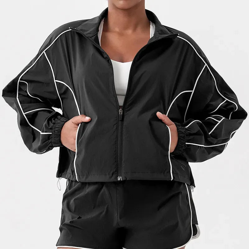 Veste survêtement femme zip respirant — edge