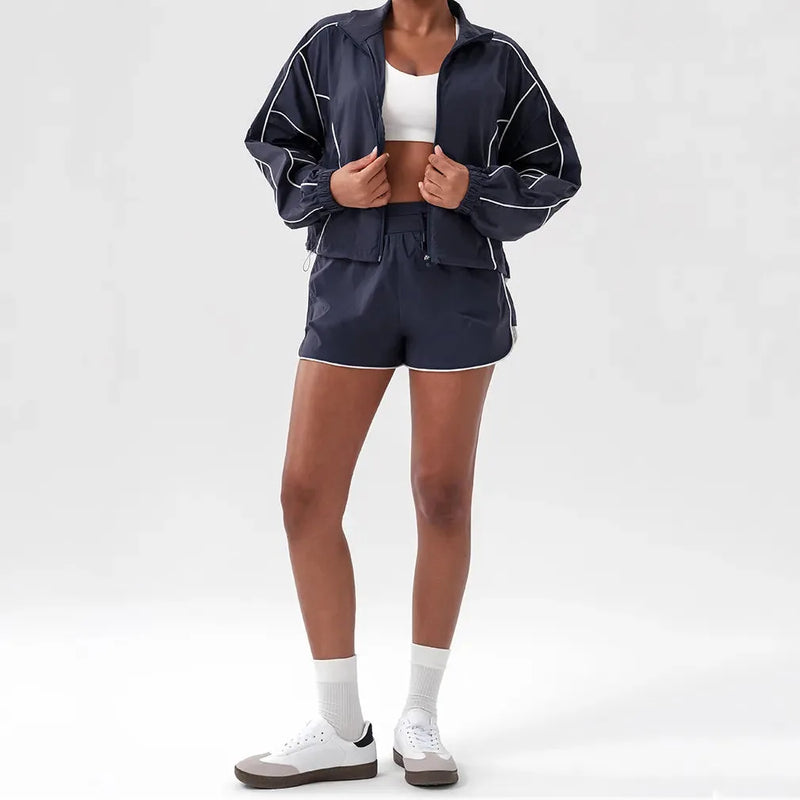 Veste survêtement femme zip respirant — edge